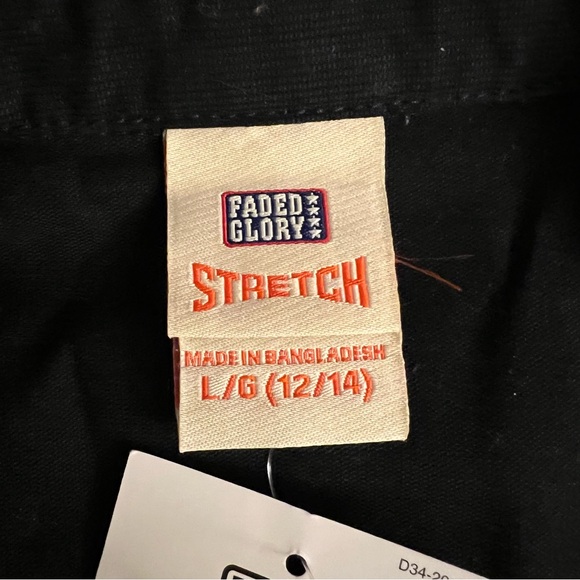 NWT Faded Glory Y2K 2008 Black Women’s Jacket Size LG - Picture 4 of 10